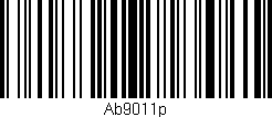 Código de barras (EAN, GTIN, SKU, ISBN): 'Ab9011p'