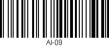 Código de barras (EAN, GTIN, SKU, ISBN): 'Al-09'