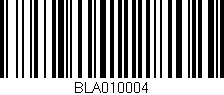Código de barras (EAN, GTIN, SKU, ISBN): 'BLA010004'