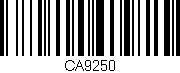 Código de barras (EAN, GTIN, SKU, ISBN): 'CA9250'