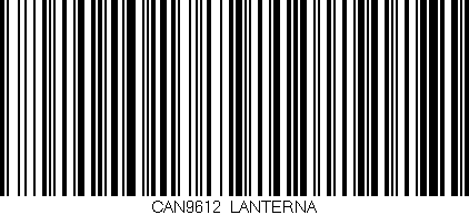 Código de barras (EAN, GTIN, SKU, ISBN): 'CAN9612/LANTERNA'