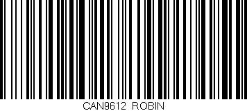 Código de barras (EAN, GTIN, SKU, ISBN): 'CAN9612/ROBIN'