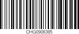 Código de barras (EAN, GTIN, SKU, ISBN): 'CHG0906385'
