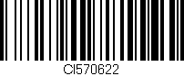 Código de barras (EAN, GTIN, SKU, ISBN): 'CI570622'