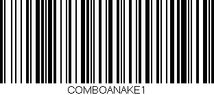 Código de barras (EAN, GTIN, SKU, ISBN): 'COMBOANAKE1'