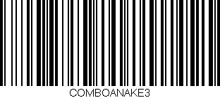 Código de barras (EAN, GTIN, SKU, ISBN): 'COMBOANAKE3'