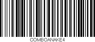Código de barras (EAN, GTIN, SKU, ISBN): 'COMBOANAKE4'