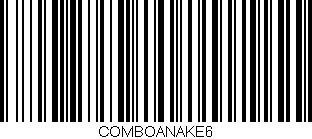 Código de barras (EAN, GTIN, SKU, ISBN): 'COMBOANAKE6'