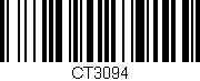 Código de barras (EAN, GTIN, SKU, ISBN): 'CT3094'