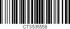 Código de barras (EAN, GTIN, SKU, ISBN): 'CTS535558'