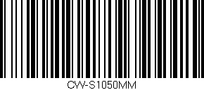 Código de barras (EAN, GTIN, SKU, ISBN): 'CW-S1050MM'