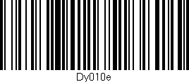 Código de barras (EAN, GTIN, SKU, ISBN): 'Dy010e'