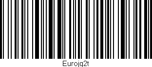 Código de barras (EAN, GTIN, SKU, ISBN): 'Eurojg2t'