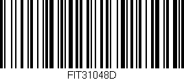 Código de barras (EAN, GTIN, SKU, ISBN): 'FIT31048D'