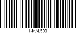 Código de barras (EAN, GTIN, SKU, ISBN): 'IMAAL508'