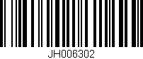 Código de barras (EAN, GTIN, SKU, ISBN): 'JH006302'
