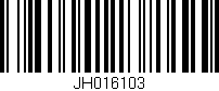 Código de barras (EAN, GTIN, SKU, ISBN): 'JH016103'