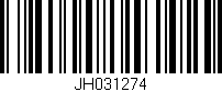 Código de barras (EAN, GTIN, SKU, ISBN): 'JH031274'