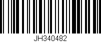 Código de barras (EAN, GTIN, SKU, ISBN): 'JH340482'