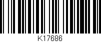 Código de barras (EAN, GTIN, SKU, ISBN): 'K17686'