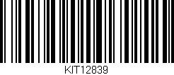 Código de barras (EAN, GTIN, SKU, ISBN): 'KIT12839'