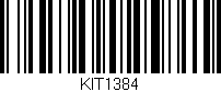 Código de barras (EAN, GTIN, SKU, ISBN): 'KIT1384'