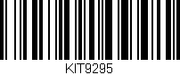 Código de barras (EAN, GTIN, SKU, ISBN): 'KIT9295'