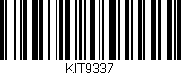 Código de barras (EAN, GTIN, SKU, ISBN): 'KIT9337'