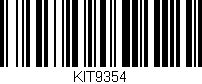 Código de barras (EAN, GTIN, SKU, ISBN): 'KIT9354'
