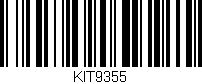 Código de barras (EAN, GTIN, SKU, ISBN): 'KIT9355'