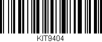 Código de barras (EAN, GTIN, SKU, ISBN): 'KIT9404'