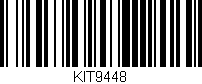 Código de barras (EAN, GTIN, SKU, ISBN): 'KIT9448'