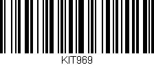 Código de barras (EAN, GTIN, SKU, ISBN): 'KIT969'