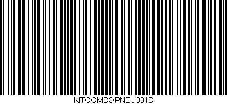 Código de barras (EAN, GTIN, SKU, ISBN): 'KITCOMBOPNEU001B'