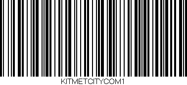 Código de barras (EAN, GTIN, SKU, ISBN): 'KITMETCITYCOM1'