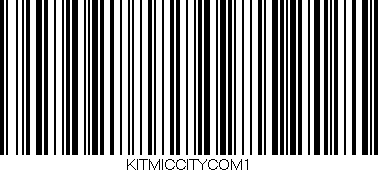 Código de barras (EAN, GTIN, SKU, ISBN): 'KITMICCITYCOM1'