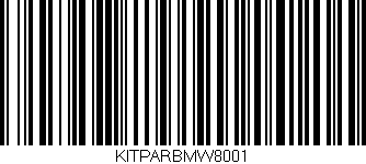 Código de barras (EAN, GTIN, SKU, ISBN): 'KITPARBMW8001'