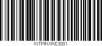 Código de barras (EAN, GTIN, SKU, ISBN): 'KITPIRXRE3001'