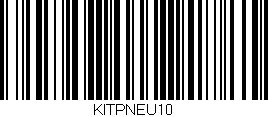 Código de barras (EAN, GTIN, SKU, ISBN): 'KITPNEU10'