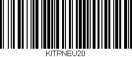 Código de barras (EAN, GTIN, SKU, ISBN): 'KITPNEU20'