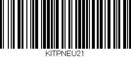 Código de barras (EAN, GTIN, SKU, ISBN): 'KITPNEU21'