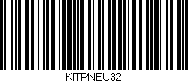 Código de barras (EAN, GTIN, SKU, ISBN): 'KITPNEU32'