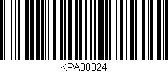 Código de barras (EAN, GTIN, SKU, ISBN): 'KPA00824'