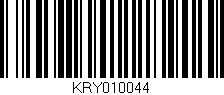 Código de barras (EAN, GTIN, SKU, ISBN): 'KRY010044'