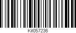 Código de barras (EAN, GTIN, SKU, ISBN): 'Kit057236'