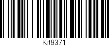 Código de barras (EAN, GTIN, SKU, ISBN): 'Kit9371'