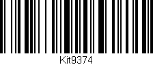 Código de barras (EAN, GTIN, SKU, ISBN): 'Kit9374'