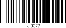 Código de barras (EAN, GTIN, SKU, ISBN): 'Kit9377'