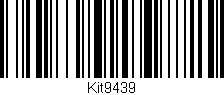Código de barras (EAN, GTIN, SKU, ISBN): 'Kit9439'