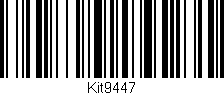 Código de barras (EAN, GTIN, SKU, ISBN): 'Kit9447'